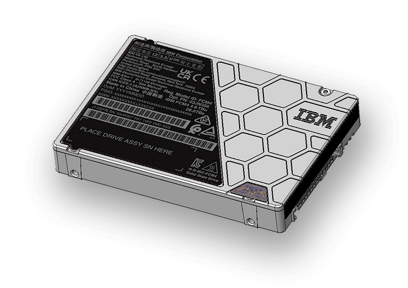 IBM flash FCM4 module